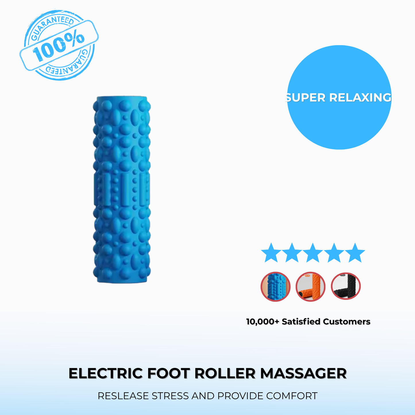 VELMORA ELECTRIC FOOT MASSAGE ROLLER