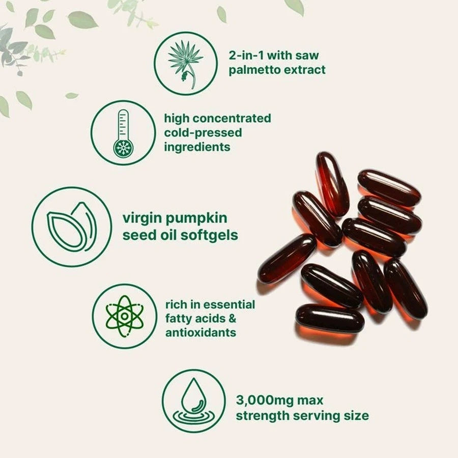 Pumpkin Seed Oil Complex Softgels