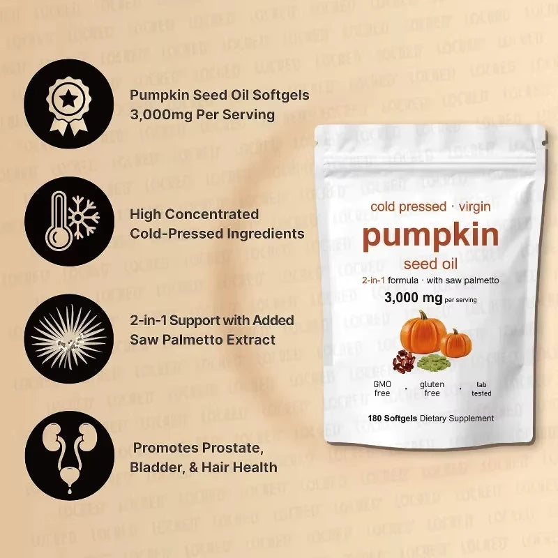 Pumpkin Seed Oil Complex Softgels