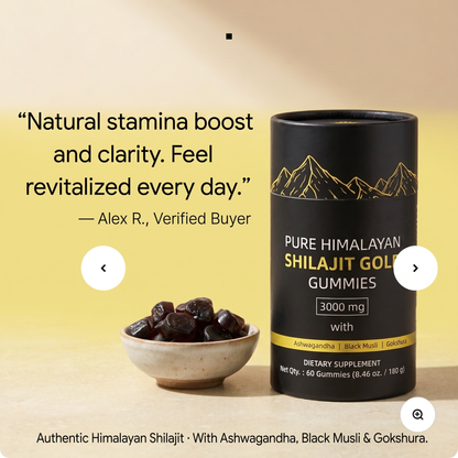 Shilajit Gold Gummies